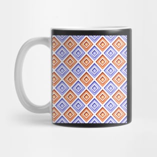 Rhombic Motifs Geometric Pattern Mug